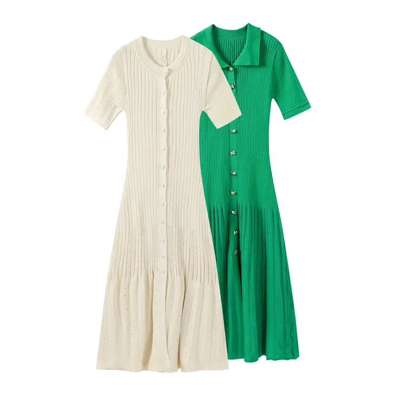 Women’s Short Sleeve Knitted Dress Novalie