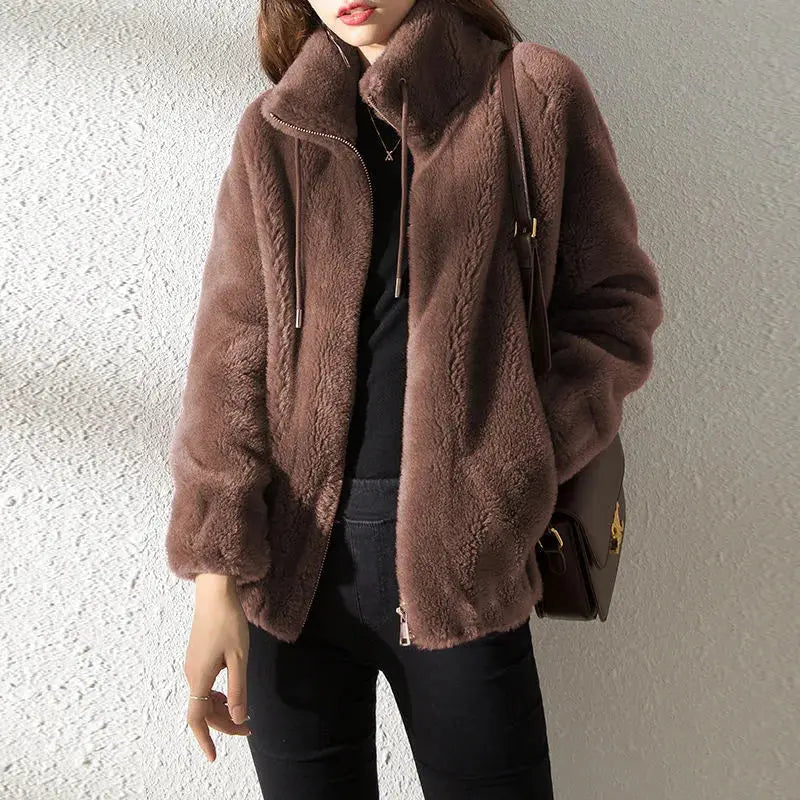 Women’s Warm Plush Fleece Winter Coat Novalie