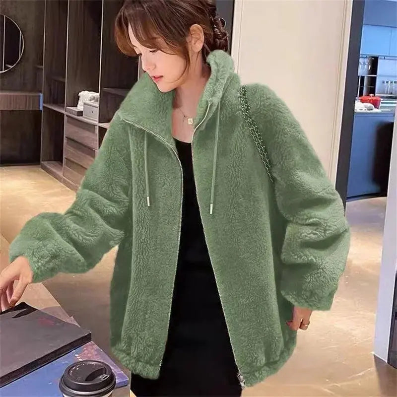 Women’s Warm Plush Fleece Winter Coat Novalie