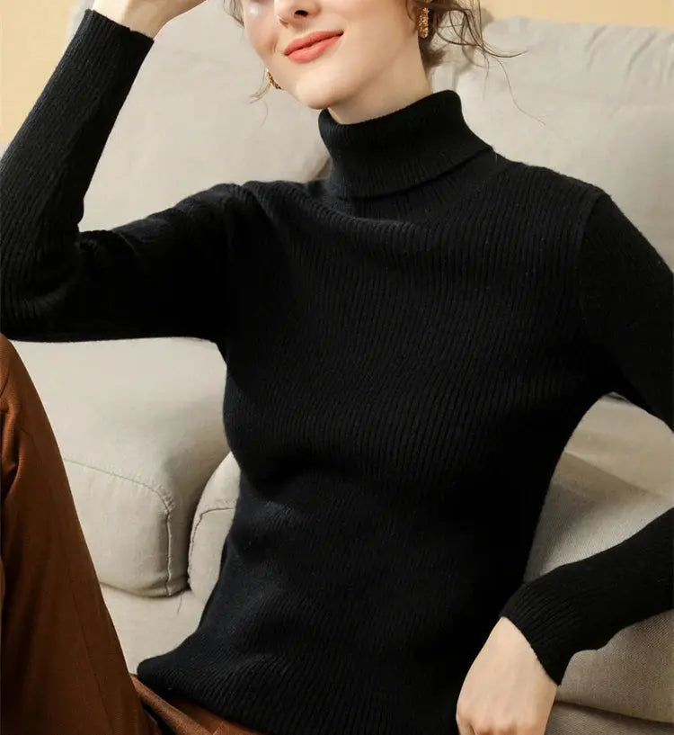 Soft Cashmere Turtleneck Minha loja