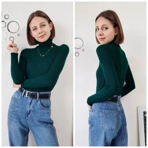 Soft Cashmere Turtleneck Minha loja