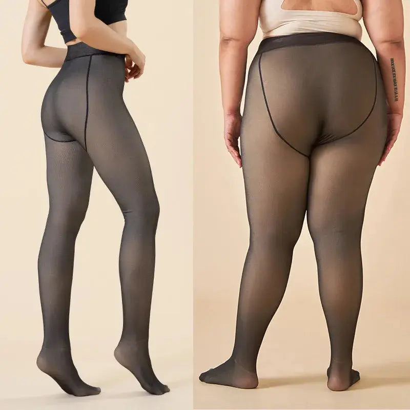 Fleece Leggins Ultra-Soft Thermal Compression Novalie