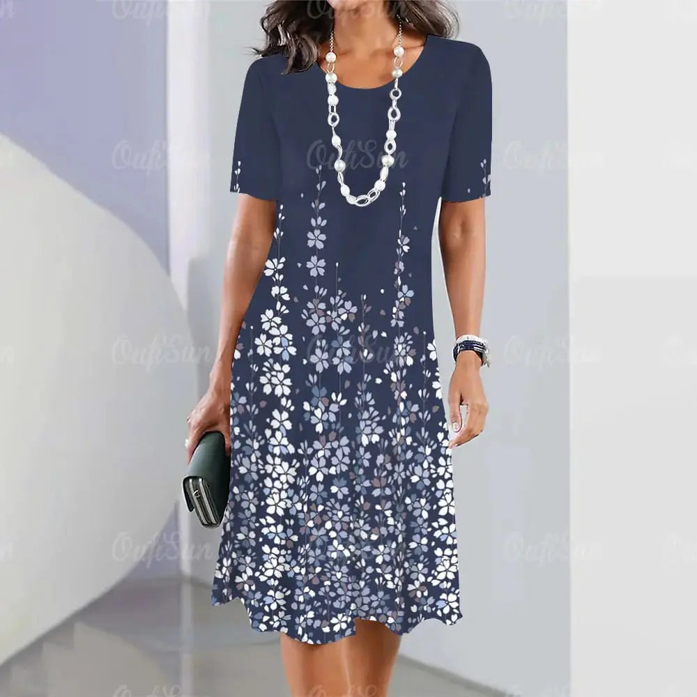 Loose Midi Dress Heloísa Novalie