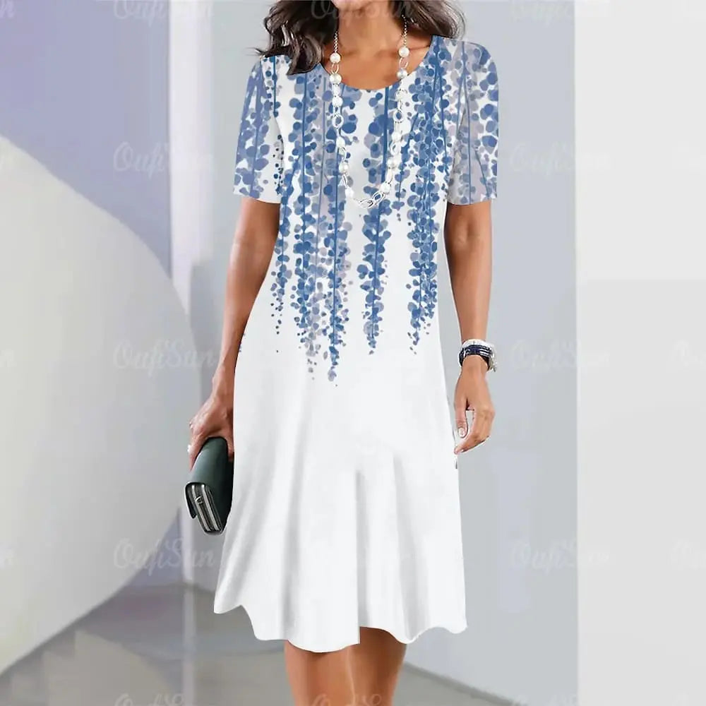 Loose Midi Dress Heloísa Novalie