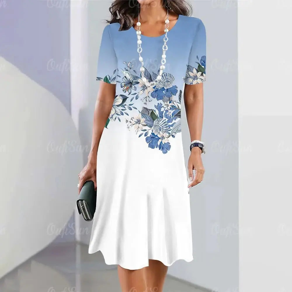 Loose Midi Dress Heloísa Novalie