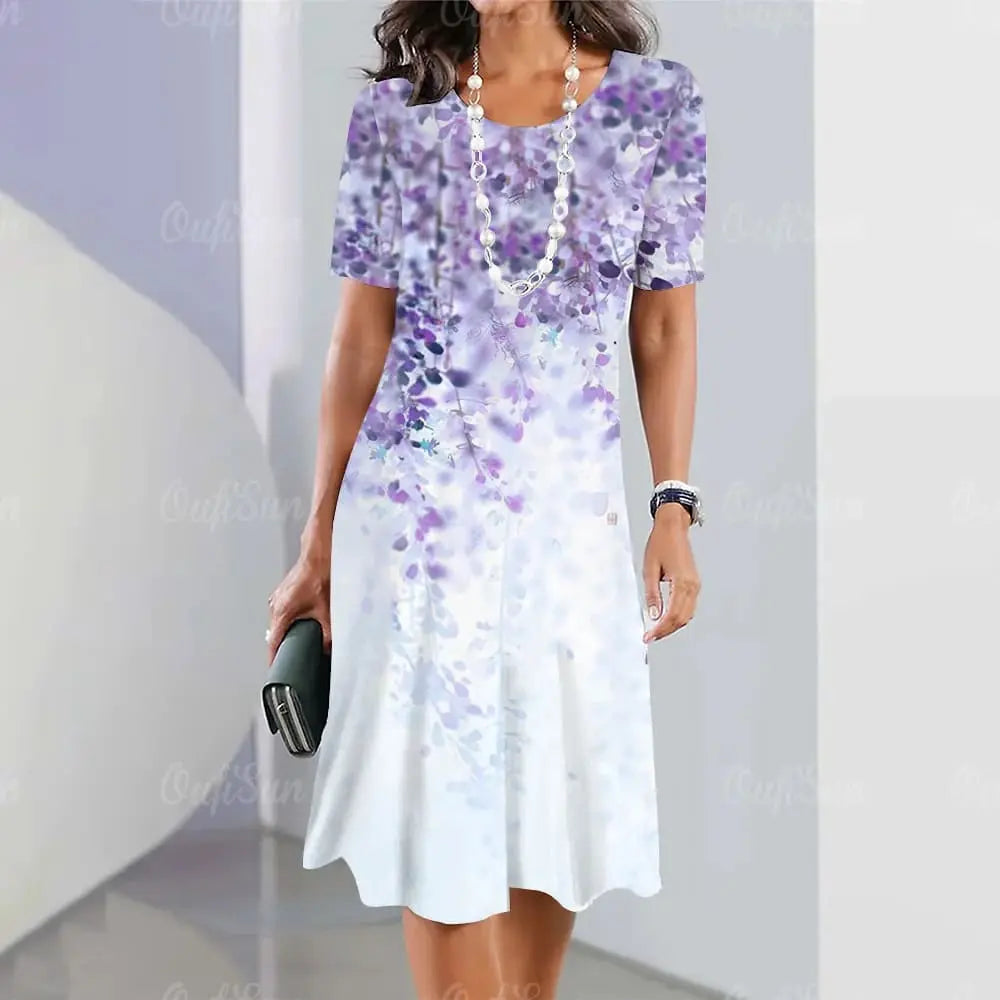 Loose Midi Dress Heloísa Novalie