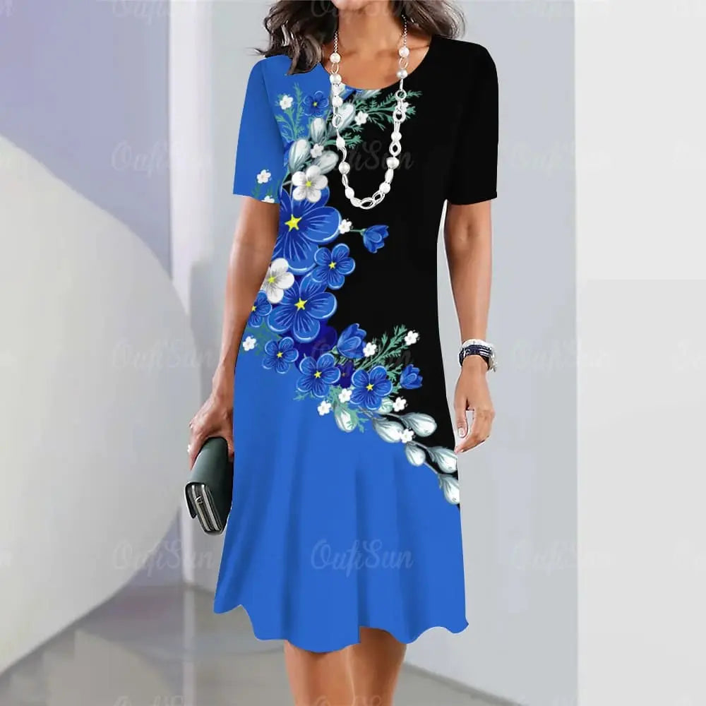 Loose Midi Dress Heloísa Novalie