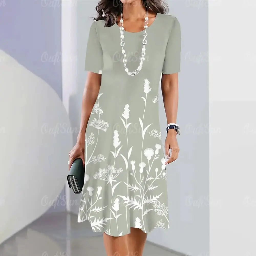 Loose Midi Dress Heloísa Novalie