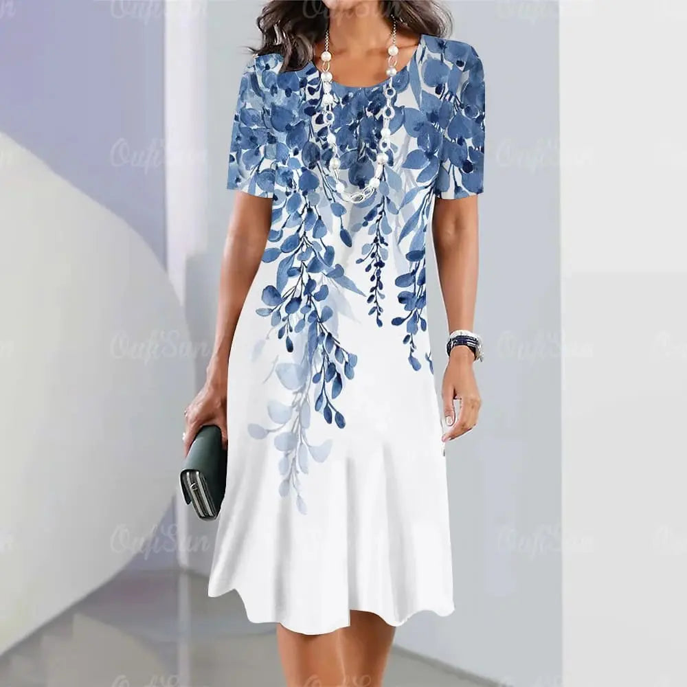 Loose Midi Dress Heloísa Novalie