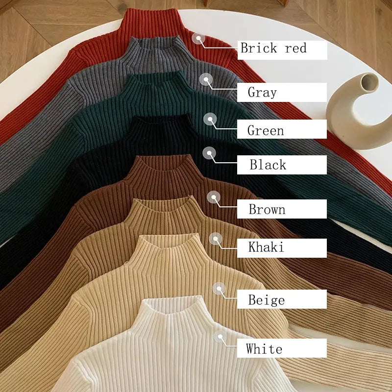 Slim Turtleneck Sweater Minha loja