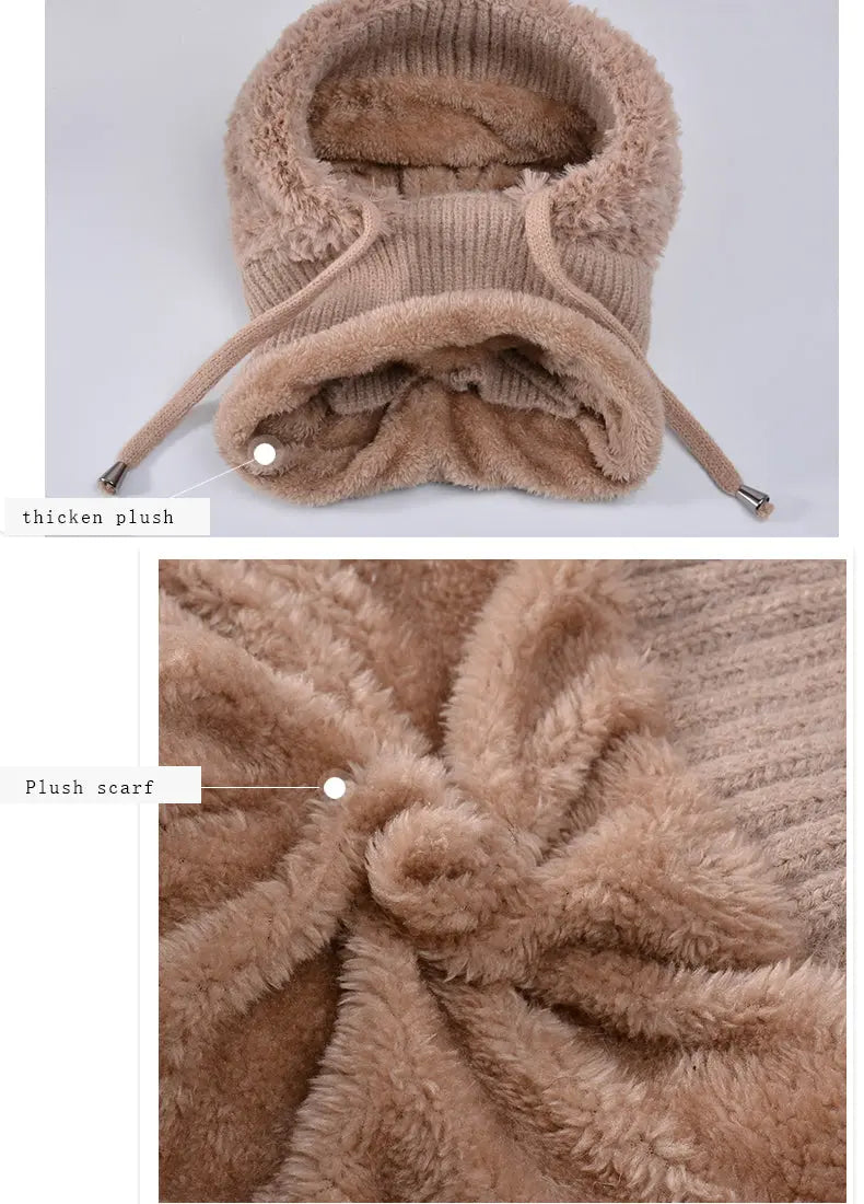 Winter Knitted Balaclava for Women Novalie