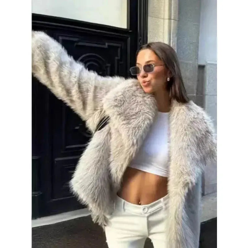 Women’s Faux Fur Winter Coat Novalie