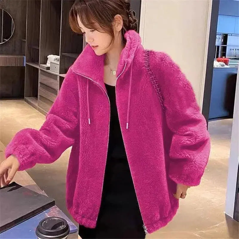 Women’s Warm Plush Fleece Winter Coat Novalie